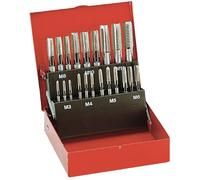 Facom Coffret tarauds 227.SJ1 – 21 pièces M3-M12, cobalt Ébaucheur/Intermédiaire/Finisseur