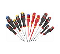 Jeu de 12 tournevis Protwist avec 2 racks FACOM AT.J12R1PB