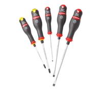 Facom Jeu de 5 tournevis Protwist Shock ATWCK.J5PB à zone de frappe
