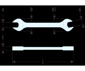 Facom Maulschluessel "Serie 44" SLS 36 X 41 mm