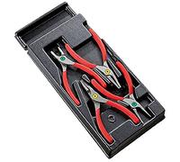 Facom Module de pinces pour circlips MOD.PCSN – 4 pièces, mâchoires droites 175 mm