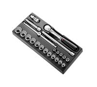 Facom Module douilles 1/2" avec cliquet - 17 pièces