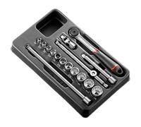 Facom Modules douilles 3/8"" 12 pans en pouces - 16 pièces - MOD.J161-212U