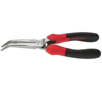 FACOM - Pince 1/2 RND Courts Fin 200mm - 183A.20CPEPB - Becs Coudés 40° - Coupe-Fil Latéral pour Fil de Cuivre et Acier Dur - Matériau Alliage d'Acier au Carbone - Manche Ergonomique Bimatière