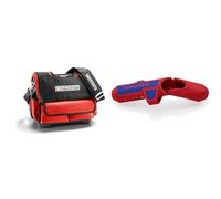 FACOM - Sac et Caisse à Outils Textile Mini Probag - BS.T14PB & Knipex ErgoStrip® Outil universel à dégainer, pour droitiers 135 mm 16 95 01 SB