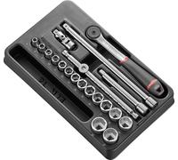 Facom Facom Module - Clés à douille 3/8" 6 pans, 20 pièces Quantité:1