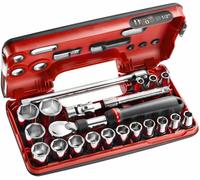 Facom set de clés à douilles 1/2Z D-Box, 21 pces