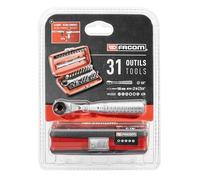 Facom Set d'embouts à cliquet 1/4" - 31 pièces - R. PEJ31PB