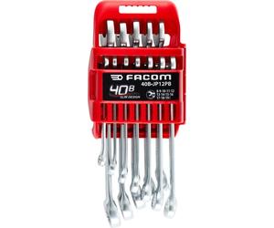 Facom "SLIM" Ring- und Maulschlüsselset 12