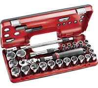 Facom SXL.DBOX3 Coffret Cliquet Ext Verrouillage 1/2