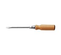 Facom Tournevis cruciforme manche en bois, six pans creux fente de sortie 10 mm Quantité:1