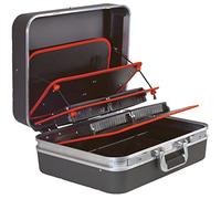 FACOM - Valise Technicien - BV.51A - Mallette à Outils - 4 Surfaces de Rangements - 8 Racks - Verrouillage par clé numérotée - Boitier Robuste et Durable - Outillage à Main