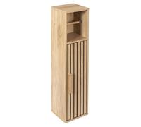 FACTY Meuble Dérouleur Papier WC Klaus Salle de Bain Marron PETIT MEUBLE DE RANGEMENT