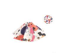 FACULX Abat-jour artistique en papier pour lanterne de camping parapluie | Lanterne en papier en forme de parapluie avec impressions artistiques pour camping randonnée 17 cm étanche portable diffuseur