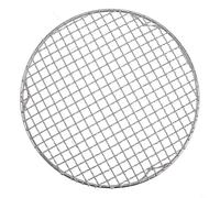 FACULX Grille de cuisson ronde en fil inoxydable 201 pour four, grille de cuisson pour gâteaux, biscuits, pizzas, outil de refroidissement de cuisine avec pieds (26 cm)