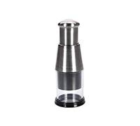 FACULX Hachoir à ail pressé, en acier inoxydable 304, hachoir à ail haché, adapté pour hacher l'ail, trancher les poivrons et les oignons