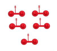 FACULX Lot de 5 buses en mousse de polyuréthane réutilisables pour pistolet à calfeutrer et sceller, isolation uniforme sur les plafonds et les murs, compatibles avec la plupart des distributeurs de