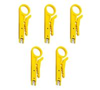 Faderr Lot de 5 Mini Couteaux à Dénuder Pour Câbles Mini Pinces à Dénuder portables Outils de Dénudage de Câbles de 5 à 6,2 mm de diamètre