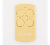 FADINI - Télécommande Officielle DIVO 71 Jaune 7113YL - 4 Canaux - 433,92 MHz - Rolling Code - Compatible ASTRO 43 & JUBI 433 + 1 Porte-clés DOMOBIP