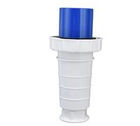 Fafeicy 63A IP67 Prise Industrielle, 3 Broches 2P+E Cuivre Massif | Connecteur robuste 220-250 V, scellé contre les débris et l\'humidité, joint annulaire en caoutchouc, contact à haute