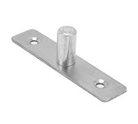 Fafeicy Accessoire de Charnière Pivotante de Porte, Acier Inoxydable 201 | Fonction de liaison haut et bas, pivot monté au sol à 2 points, quincaillerie pour porte battante, utilisation en vitrine