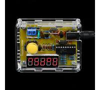 Fafeicy Affichage LED 1 Hz-50 MHz Testeur de Fréquence Compteur de, Boîtier Transparent Gamme Automatique ADC PPM, pour Mesurer L'émetteur-récepteur Radio à D'oscillateur