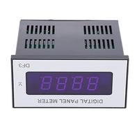 Fafeicy Afficheur Numérique 3 1/2 Bit, Entrée à Bornes à Vis | Écran LED 0,56 pouces, plage de mesure DC 20V 220V, boîtier en plastique ABS, armoires de commande industrielles, test sur