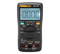 Fafeicy AN8009 Pince Multimètre Numérique à Plage Automatique Testeur de Résistance de Courant de Tension AC DC avec écran LCD rétroéclairé pour une Utilisation à une Main