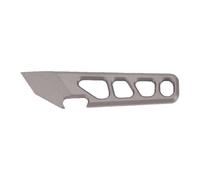 Fafeicy Barre de Levier de Poche, Outil EDC 6 en 1 avec Ouvre-bouteille | Règle de Tournevis à clé, Pointe Plate pour Ouvrir les Boîtes de Conserve, Transport Léger pour le Camping, le Garage, une