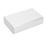 Fafeicy Boîte de Jonction de Boîte de Carte PCB Divisée de Boîtier en Alliage D'aluminium 27,7x71x110mm avec Conception Ergonomique D'oxydation de Tréfilage pour les Projets