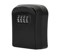Fafeicy Boîte de Rangement pour Clés à Combinaison, Boîte de Rangement Murale en ABS avec Code à 4 Chiffres, 10 000 Combinaisons, Couvercle étanche, Utilisation Intérieure et Extérieure pour les