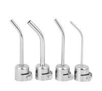 Fafeicy Buse de Pistolet à Air Chaud pour Station de Soudure Série 850, Kit de Remplacement en Alliage d'Aluminium, 4 Tailles (3/5/6/8 mm)