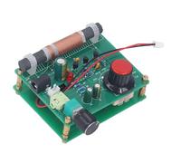 Fafeicy Carte Radio émetteur AM Compacte, Dispositif de Modulation Audio en Laiton PCB, Plage de 600 KHz à 1 500 KHz, Prise Jack 3,5 Mm, Alimentation 5 à 12 V, pour Tests Radio et Expériences Audio