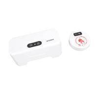 Fafeicy Chasse D'eau Automatique pour WC, Kit avec Capteur Infrarouge ABS | Kit de chasse d\'eau automatique, capteur infrarouge ABS, chasse d\'eau sans contact, Rechargeable par USB, réponse 0,25 s,