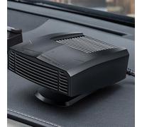 Fafeicy Chauffage D'appoint alimenté par Batterie, Chauffage Portable sans Fil avec Lumière LED pour Atelier, Usine, Bureau, Dortoir, Désembuage, Dégivrage