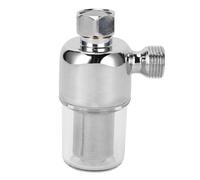 Fafeicy Chauffe-eau électrique Pré-filtre en Acier Inoxydable Antidéflagrant 40um élimination des Sédiments avec Anti-calcaire pour Chauffe-eau électriques à Gaz