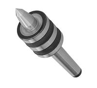 Fafeicy CNC Pointe Tournante Morse MT2, Précision 0,01mm | Cône de 60 degrés pour contre-pointe, corps en acier allié traité thermiquement, rotation du roulement à grande vitesse,