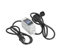 Fafeicy Compteur d'électricité Numérique Mobile Testeur D'énergie Moniteur de Consommation d'électricité Analyseur de Consommation D'énergie 5 60A IP65 étanche avec écran LCD Mémoire de