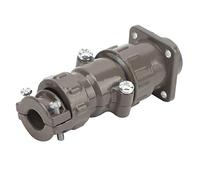 Fafeicy Connecteur D'alimentation Industriel à 2 Broches, 20A 400V à | Coque blindée en alliage d\'aluminium, courant nominal AC400V 20A, étanchéité étanche à l\'humidité, systèmes de navigation