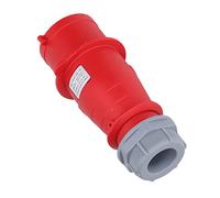 Fafeicy Connecteur D'aviation à Prise Industrielle à 5 Broches 3P+N+E 32A AC 220-380V 240-415V IP44, étanche en Nylon et en Laiton, Prise Droite en Ligne, de Montage sur Panneau