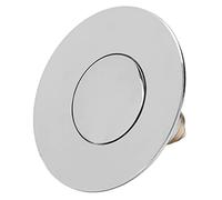 Fafeicy Crépine de Vidange D'évier en Acier Inoxydable avec Filtre à Panier Anti-colmatage pour Trous de Vidange de 34 à 38 Mm, Filtre de à Rebond de Type Poussoir avec Joint,