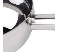 Fafeicy Cuillère à Nourriture en Acier Inoxydable, Cuillère à Glace Polie Miroir avec Poignée Ergonomique, 8 Oz, 12 Oz, 18, 24, 38, pour Grains de café, Fruits Secs, Bonbons Glacés dans la (12
