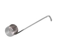 Fafeicy Cuillère à Vin en Acier Inoxydable 304, Cuillère à Mesurer le Vin à Long Manche avec Bec Verseur, Crochet de Queue à Trou de Suspension, Louche pour la Maison, le Bar, le Restaurant, le (304