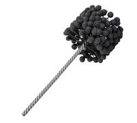 Fafeicy Cylindre Flexible Hone 4,125 Pouces, 240, Style Boule en Carbure de Silicium, Conception Auto-alignante Abrasif Doux pour une Finition Hachurée Lisse