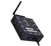 Fafeicy Décodeur D'amplificateur de Signal sans Fil DMX512, Séparateur de Signal à 8 Canaux pour la Lumière avec Sortie XLR à 3 Broches pour éclairage de Scène de Mariage KTV Bar (Prise UE)