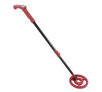 Fafeicy Détecteur de Métaux pour Adultes et Enfants, Professionnel Réglable de Haute Précision avec Bobine de Recherche étanche, écran LCD pour la Chasse au Trésor, la (Détecteur Rouge)