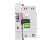 Fafeicy Disjoncteur Différentiel 2P Type A, Affichage Numérique et Réarmement Automatique, pour Maison Intelligente Recharge Solaire VE (63A)