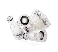 Fafeicy Filtre à Eau pour Lave-Linge de Voiture, Rondelle à Connexion Rapide en Plastique, Outil de Connexion à Filetage de Vis Détachable de 3 à 4 Pouces pour Nettoyeur Haute Pression, Camion,