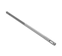 Fafeicy Foret à Tige Ronde à 8 Pointes en Carbure, Foret de Coupe SDS Plus, Marteau Rotatif, Bords de Coupe Croisés à 75 Degrés pour Barre D'Acier Renforcée HRB400/500, Béton avec