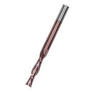 Fafeicy Fraise en Carbure de Tungstène pour Défonceuse CNC, Queue de | Longueur de coupe de 15 mm, longueur totale de 45 mm, enlèvement de copeaux en spirale très grand, pour la sculpture sur